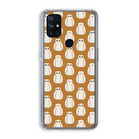 Uilen: OnePlus Nord N10 5G Transparant Hoesje