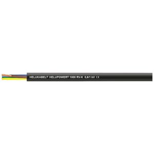 Helukabel HELUPOWER® 1000 RV-K Stuurstroomkabel 2 x 1.50 mm² Zwart 11003799-1000 1000 m