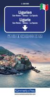 Wegenkaart - landkaart 6 Ligurië | Kümmerly & Frey