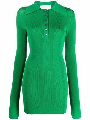 REMAIN polo en maille nervurée - Vert