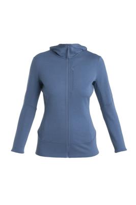 Icebreaker 260 Quantum IV LS Zip Hoody Vest Dames Dawn S