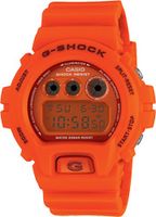 Horlogeband Casio DW-6900MM / GW-M5610MR / 10635867 Kunststof/Plastic Oranje 16mm