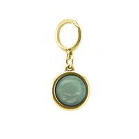 Qoss Kettinghanger Sylvia 12 mm Groen | Goud