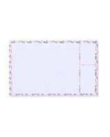 051 Bureau Onderlegger Papier Bloemen (multi)