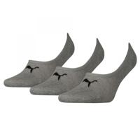 Enkelsokken Sport Puma FOOTIE (3 Paar) Grijs - Maat: 39-42