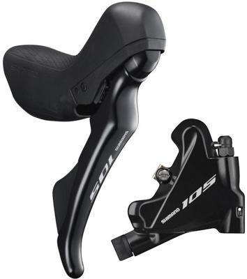 SHIMANO schijfremset achter 11 speed 105 r7020 flat mount zwart