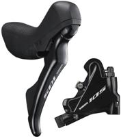 SHIMANO schijfremset achter 11 speed 105 r7020 flat mount zwart