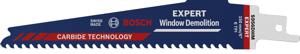 Bosch Accessories 2608900385 Expert Window Demolition S 956 DHM reciprozaagblad, 1 stuk Zaagbladlengte 150 mm 1 stuk(s)