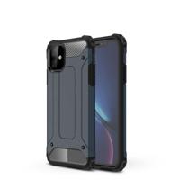Magic Armor TPU + PC combinatie Case voor iPhone 11 (marineblauw)