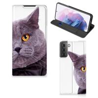 Samsung Galaxy S21 Plus | Hoesje maken | Kat