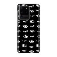 Eye pattern #3: Volledig geprint Samsung Galaxy S20 Ultra Hoesje