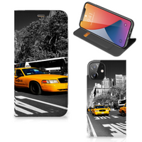 iPhone 12 | iPhone 12 Pro Book Cover New York Taxi - thumbnail