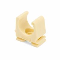 Klembeugel 5/8 creme 16 mm 150 st. koppelbaar met sleufgat