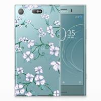 Sony Xperia XZ1 Compact Uniek | TPU Case | Blossom White
