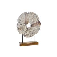 Decoratieve figuren DKD Home Decor Wit Bruin Abstract 40 x 10 x 51 cm - thumbnail