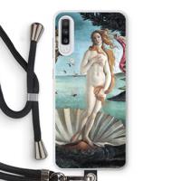 Birth Of Venus: Samsung Galaxy A70 Transparant Hoesje met koord - thumbnail