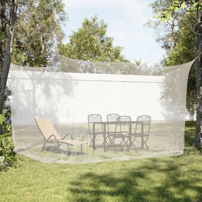 VidaXL Klamboe 156 gaas 300x300x200 cm wit