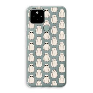 Uilen: Google Pixel 5 Transparant Hoesje