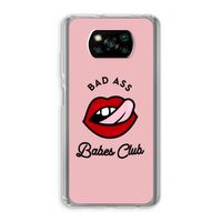 Badass Babes Club: Xiaomi Poco X3 Pro Transparant Hoesje