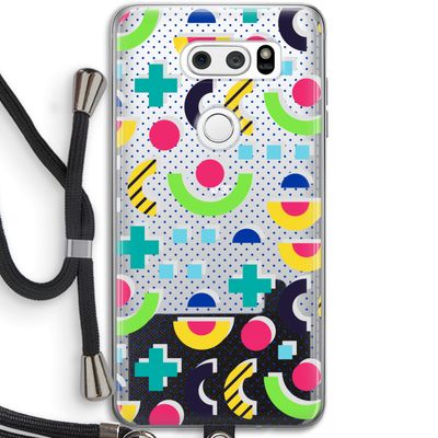 8-bit N°1: LG V30 Transparant Hoesje met koord