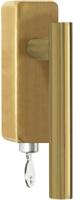 Formani Basics LB7-DKLOCK-O draaikiepgarnituur afsluitbaar - PVD mat goud
