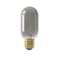 LED Flex Filament Buismodel T45 220-240V 4W E27 136lm 1800K Titanium, dimbaar - Calex