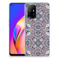 OPPO A94 5G | Reno5 Z | TPU | Siliconen hoesje | Flower Tiles OPPO A94 5G | Reno5 Z | TPU | Siliconen hoesje | Flower Tiles