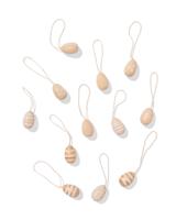 HEMA Paashangers hout ei - 12 stuks