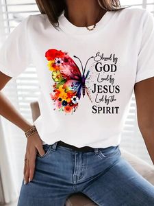 Casual Regular Fit Text Letters Cotton T-Shirt