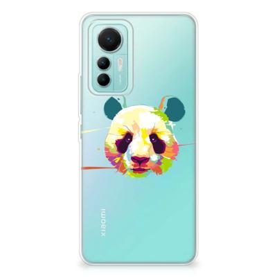 Xiaomi 12 Lite Telefoonhoesje met Naam Panda Color Xiaomi 12 Lite Telefoonhoesje met Naam Panda Color