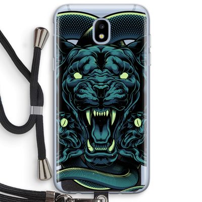 Cougar and Vipers: Samsung Galaxy J5 (2017) Transparant Hoesje met koord
