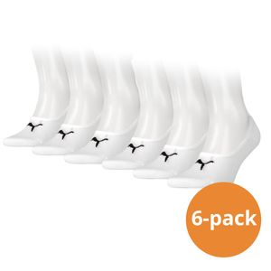 Puma Footies 6-pack Unisex Wit-39/42