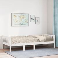Kinderbed zonder matras massief grenenhout wit 80x200 cm Kinderbed zonder matras massief grenenhout wit 80x200 cm