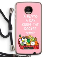 Bento a day: Motorola Moto Z Force Transparant Hoesje met koord