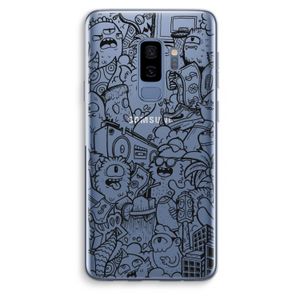 Vexx Black City : Samsung Galaxy S9 Plus Transparant Hoesje