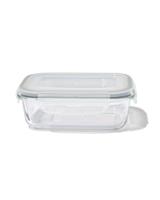 HEMA Glazen clipdoos 0.7L (transparant)