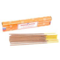 Satya Nag Champa wierrook stokjes Sandelhout geur - 12x - Lichaam in balans - Meditatie Satya Nag Champa wierrook stokjes Sandelhout geur - 12x - Lichaam in balans - Meditatie