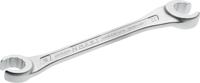 HAZET Dubbele ringsleutel · open 612-19X22 · Buitentwaalfkant profiel · SW 19 x 22 mm