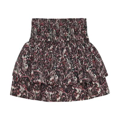 Indian Blue Jeans Winter rok meisjes - zwart - AOP