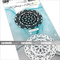 Carabelle Studio • art stamp & stencil set doily #1