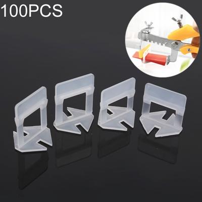 100 stuks 1 0 mm verlengen tegel Clips Kit muur vloer tegel Spacer betegeling systeemhulpprogramma herverdeling