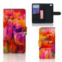 Hoesje Huawei Ascend P8 Lite Tulips
