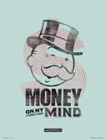 Kunstdruk Monopoly Money On My Mind 30x40cm