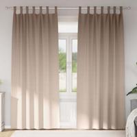 VidaXL Zwart-out gordijnen met ringen 2 pcs taupe 245 x 140 cm