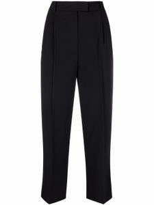 Patrizia Pepe pantalon court à taille haute - Noir