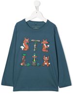 Stella McCartney Kids t-shirt en coton à manches longues - Bleu - thumbnail