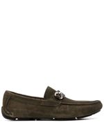 Ferragamo mocassins à mors - Vert