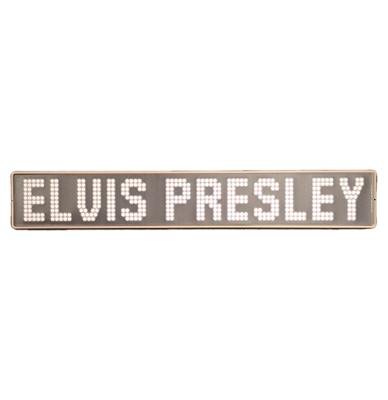 Elvis Presley Bord - Metalen Wandbord met Relief 91,5 cm