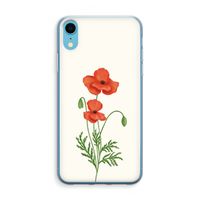 Red poppy: iPhone XR Transparant Hoesje Red poppy: iPhone XR Transparant Hoesje