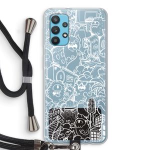 Vexx City #2: Samsung Galaxy A32 4G Transparant Hoesje met koord